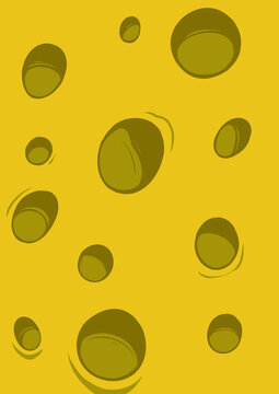 seamless pattern of cheese