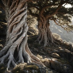 Fototapeta premium old tree in the forest