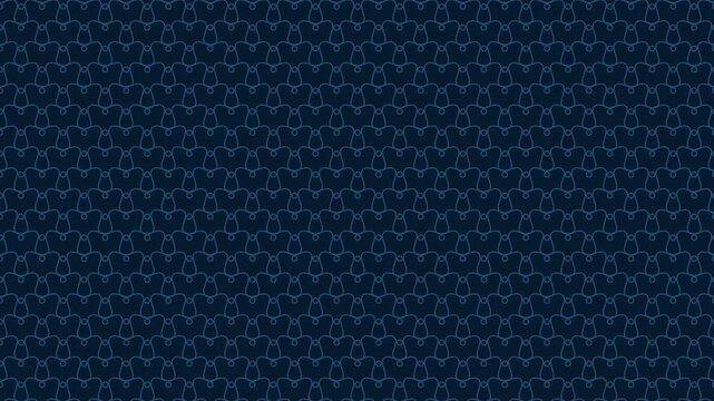 Dark blue futuristic geometric grid pattern background with seamless digital tech texture