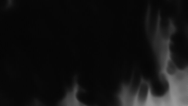 Dark monochrome background with subtle light wavy scanlines and moire texture effect overlay for graphic design copy space