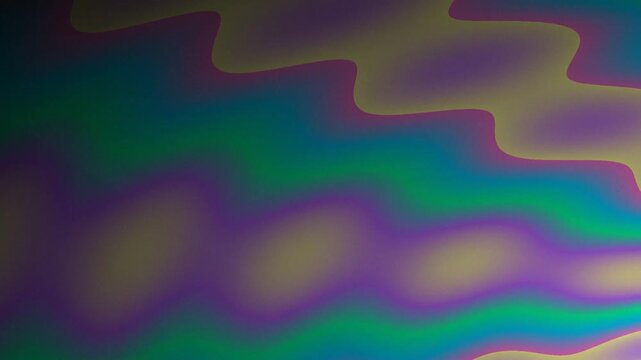 Colorful psychedelic vortex swirling behind a neon green frame