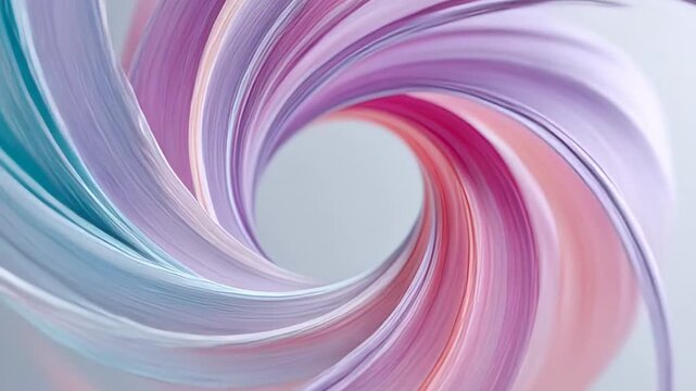 ?Colorful swirling abstract motion in pastel shades