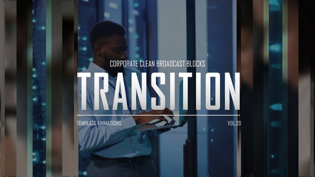 Corporate Clean Broadcast Blocks Transition / 4k Resolution / Horizontal / Part 20
