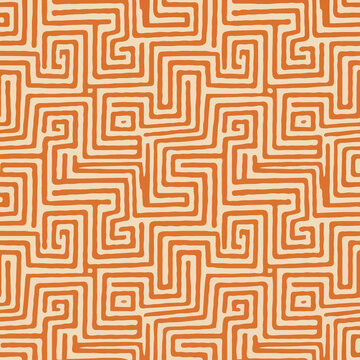 Abstract Allover Floral Pattern with Abstract bright Background