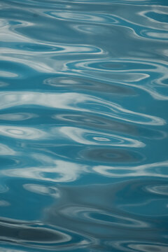 blue water surface