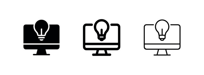 Digital Idea and Monitor Icons © liubomir118809