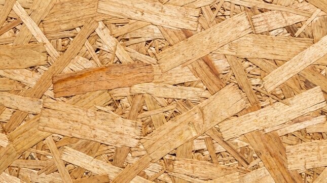 Oriented Strand Board Wood Chip Texture Surface Background for Construction Design