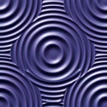 Abstract Wave Ripples (Suminagashi Style). Concentric, irregular circles mimicking ink dropped in water. Gradient indigo and midnight blue, creating a hypnotic, calming effect for digital backgrounds.
