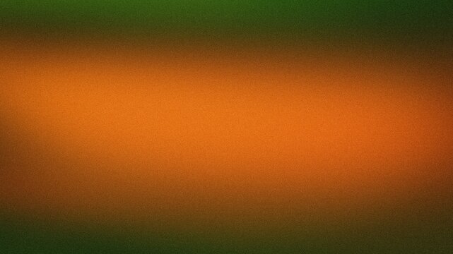Abstract green orange gradient grunge background texture with grainy blur effect in 4K resolution wallpaper