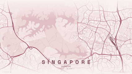 Singapore blush map © photoshopHarith