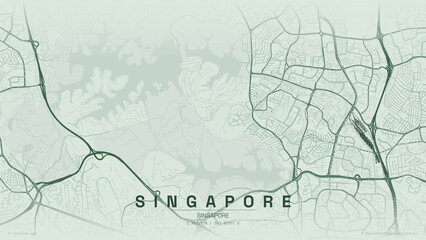 Singapore sage map © photoshopHarith