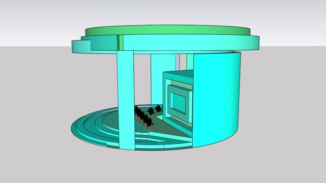 Exhibition booth 