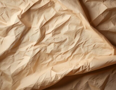 soft creased speckled beige paper with subtle shadows and natural fiber texture conveying a warm calm organic feel