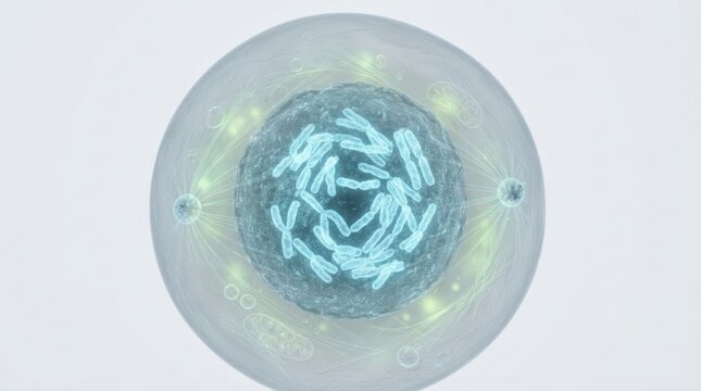 Chromosomes condensing