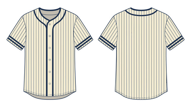 Baseball Jersey Isolated