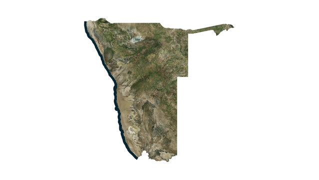 Namibia Map
