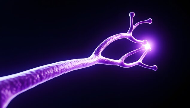 Neuroscience Biotech Research Marketing Medical Concept Illustration