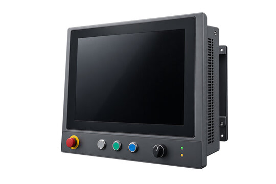 Industrial touch panel PC with a rugged frame for HMI applications