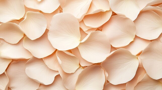 Close-up of delicate flower petals background, soft colors