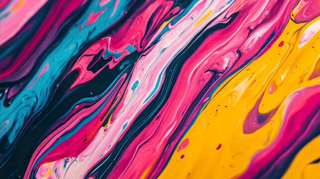 Detailed shot of a glossy painted surface background, reflection