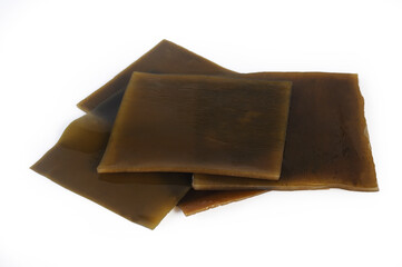 Seaweed Kelp on white background © Jira