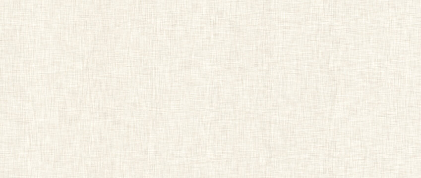 Linen fabric texture background for design and paper craft. Seamless light beige textured canvas paper pattern background abstract