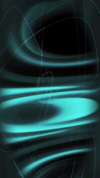 Vertical teal plasma currents flow in a seamless loop