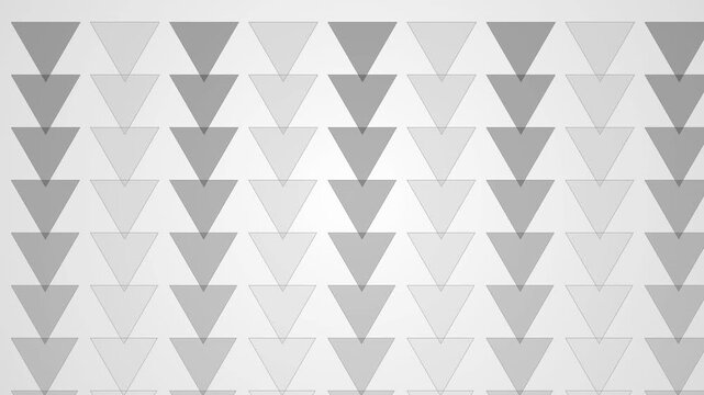 Monochrome geometric triangle pattern with modern abstract design