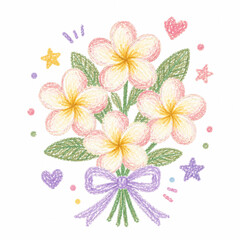 Fototapeta premium floral background with flowers