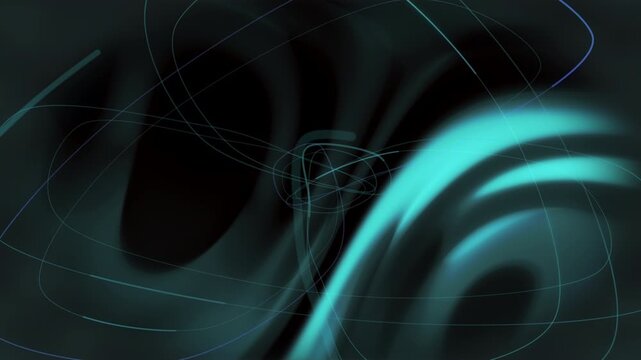 Teal plasma currents flow in a seamless loop