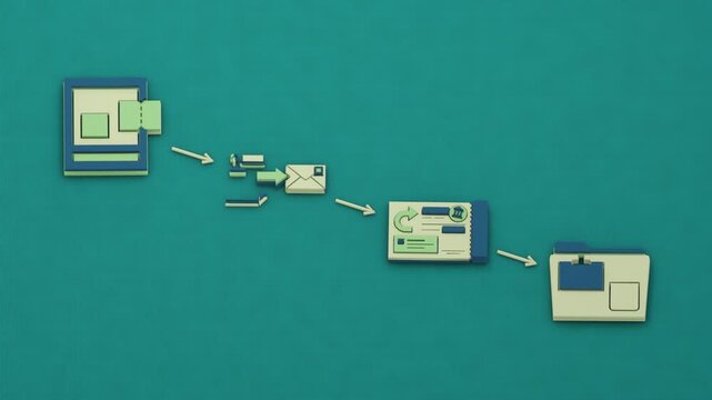 A chargeback reverses merchant funds as write downs and arrears accumulate, with accrual and subrogation carrying the loss into a later claim. Flat 3D style.