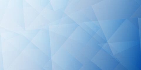 Fototapeta premium Minimalist light blue vector background layout with geometric polygon crystal grid for web banner