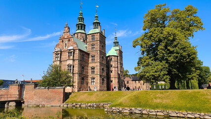 Rosenborg castle Copenhagen Denmark renaissance palace building © Artulina