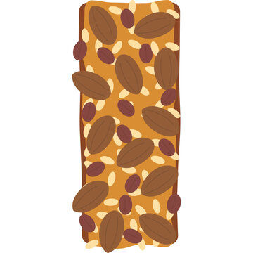 Protein Bar Illustration