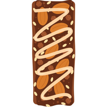 Protein Bar Illustration