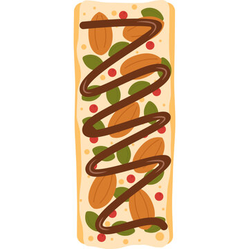 Protein Bar Illustration