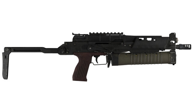 Bullfrog Submachine Gun Tactical Weapon