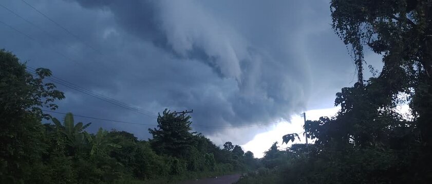 time lapse clouds