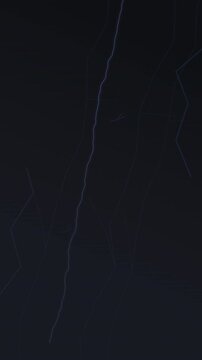 Vertical electrical energy arc seamless loop