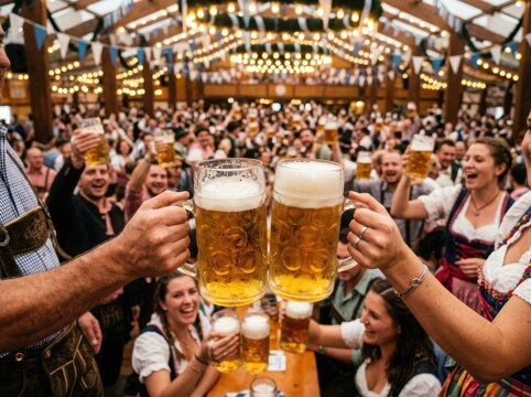 Oktoberfest Celebration with Beer Stein , Oktoberfest, St. Patrick&rsquo;s, Carnival