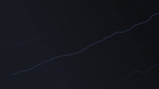 Blue electrical energy arc seamless loop