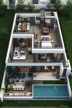 Luxury Modern Building Concept