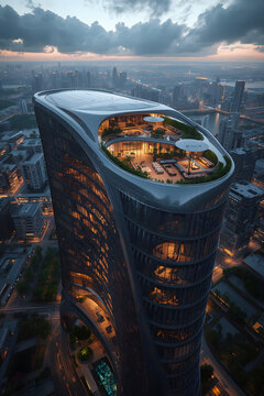 Luxury Modern Building Concept