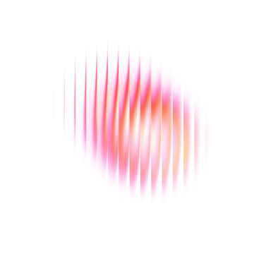 Fluted red gradient overlay transparent background