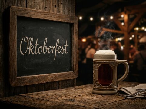Oktoberfest celebration with beer stein , Oktoberfest, St. Patrick&rsquo;s, Carnival