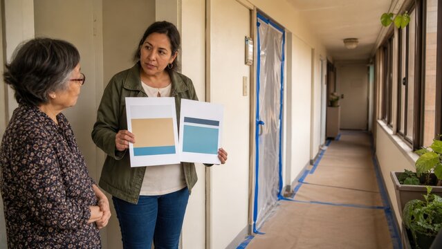 Building Energy Retrofit Resident Coordination in an Occupied Apartment