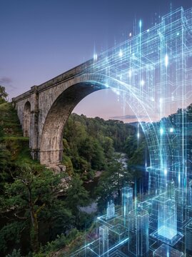 Artificial Intelligence Bridge Between Physical and Digital Worlds