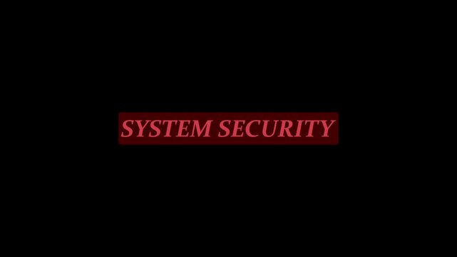 Connectivity system security icon inside red color digital disconnection communication disruption issue. Connection signal a modern technology design screen pixels interfering on a black background.