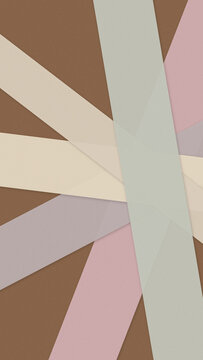 Layered polygonal forms in muted earthy and pastel tones create a refined modern composition, offering a calm paper-inspired visual for websites, branding, stationery, and editorial layouts.