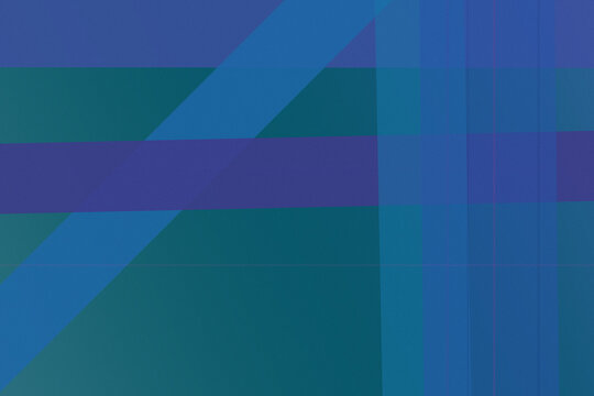 Deep navy, teal, and cobalt bands intersect in a moody layered composition, delivering a sleek modern backdrop for technology, finance, and corporate communication.